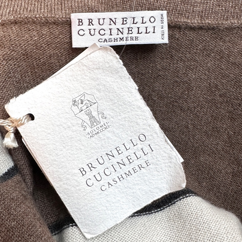 BRUNELLO CUCINELLI 100% cashmere long cardigan - Picture 12 of 16